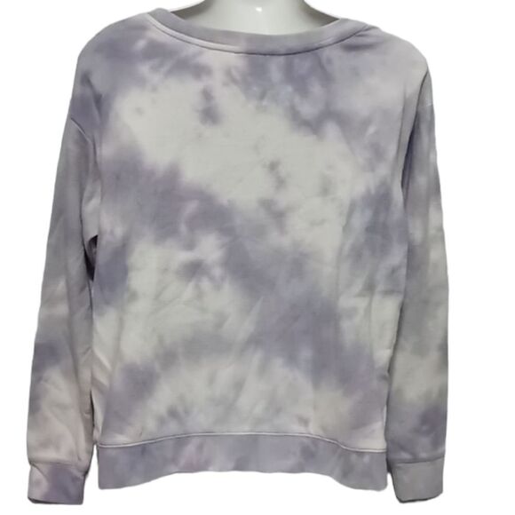 TIe-dye oversize long sleeve thermal top S - Picture 1 of 6